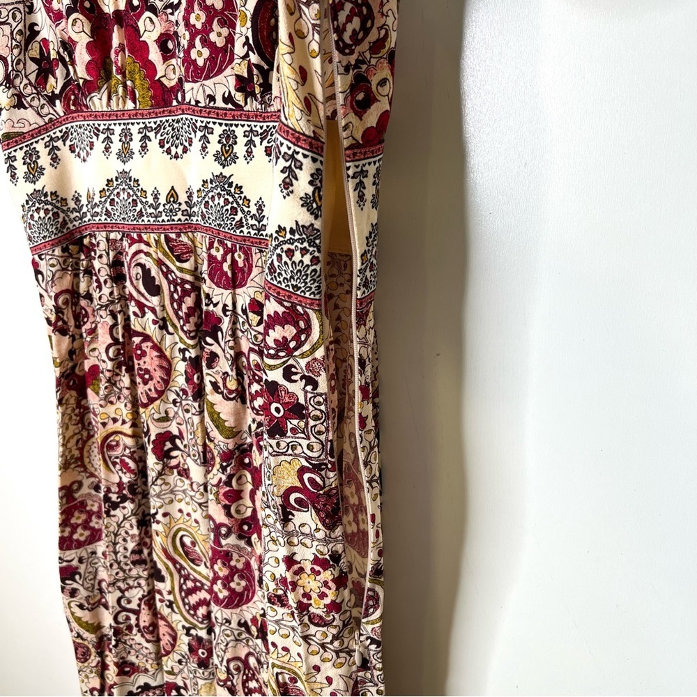 Ba&sh Zael Printed Midi Dress Size US 8 - Picture 11 of 14